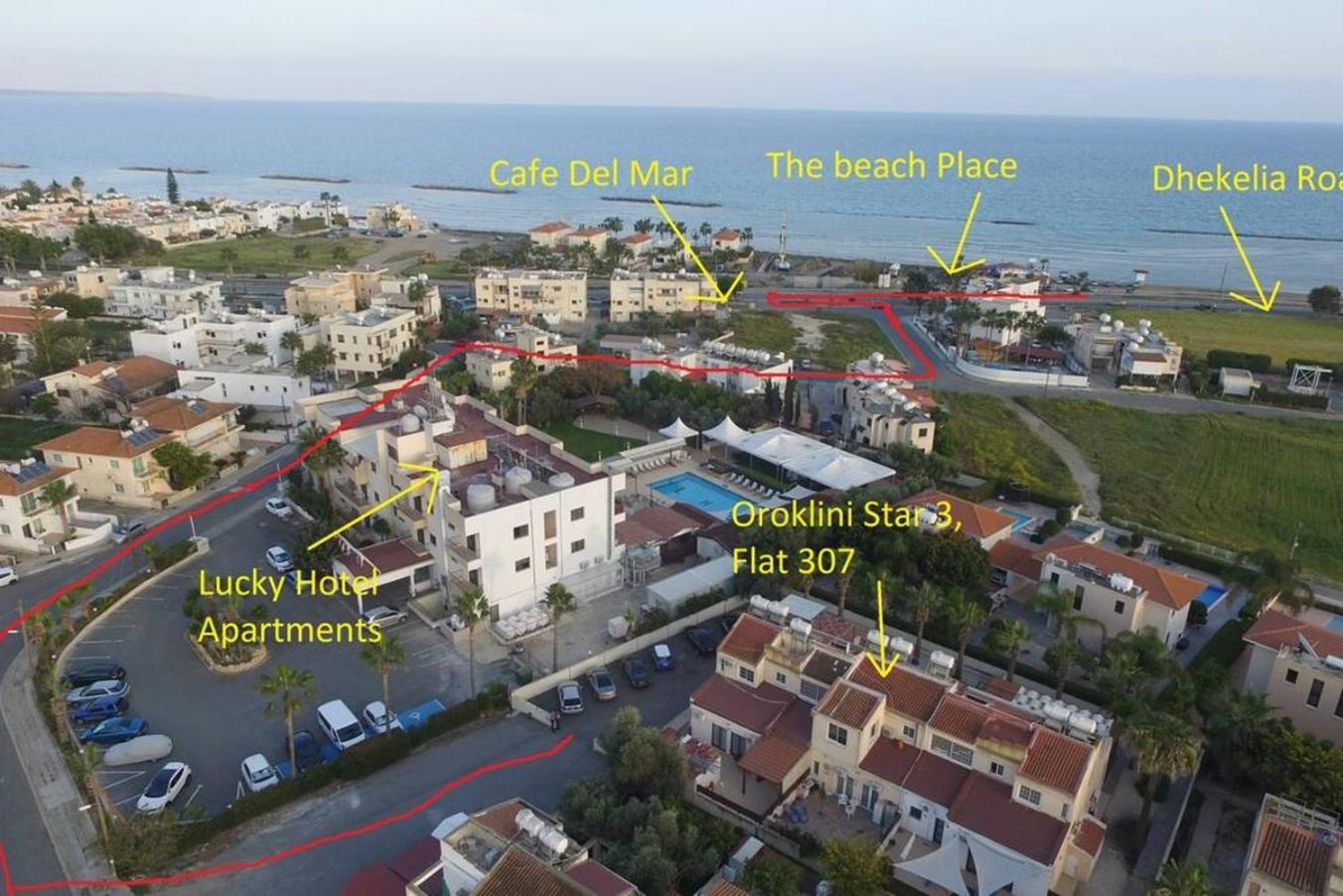 Oroklini Star 200Metres From The Sandy Beach Larnaka Exterior foto